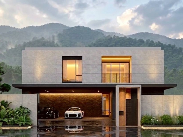 11799 – Luxury Modern Contemporary pool villa with private mountain views In Mae Hia For Sale